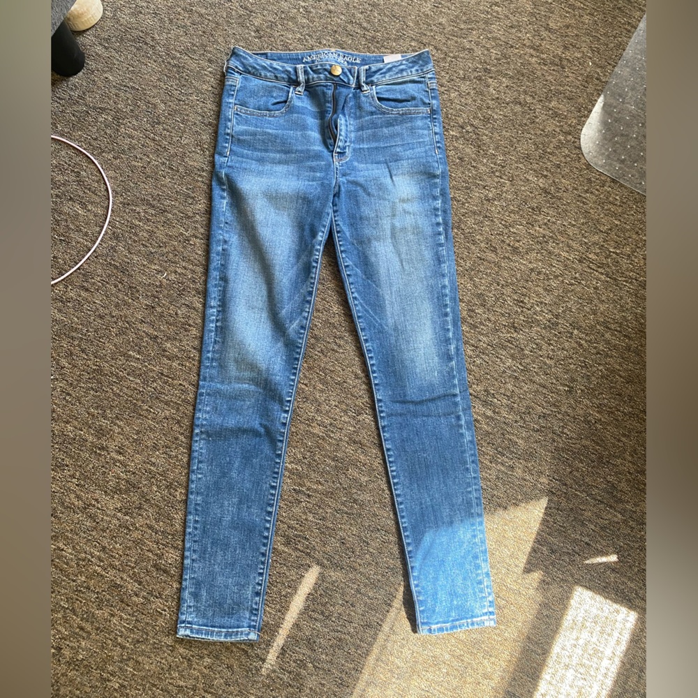 american eagle high rise jegging
